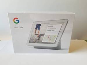 lot 3 image: Google Nes Hub - never opened-still shrunk wrapped