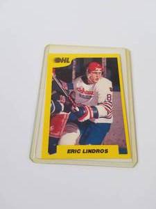 lot 78 image: Eric Lindros hockey card