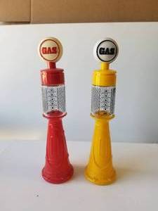 lot 37 image: Selection of 2 Avon gas pumps -  9.5 tall