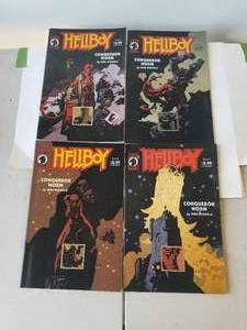lot 38 image: Selection of 4 Hellboy comics