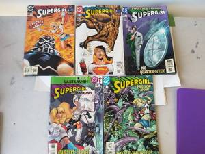 lot 39 image: Selection of 5 SuperGirl comics