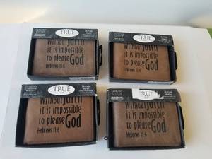 lot 47 image: Selection of 4 wallets - ready to gift or resale