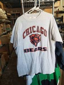 lot 194 image: Chicago Bears lot of 3 shirts