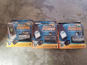 lot 141 image: Rayovac 2 hour instant chargers - lot of 3