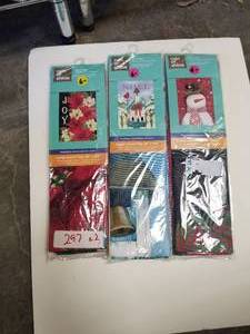 lot 297 image: Large porch flags