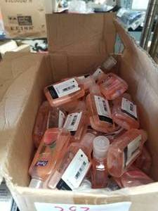 lot 287 image: Generous selection of Purell 1 oz. hand sanitizer