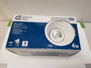 lot 291 image: White babble recessed kit - 2
