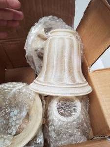 lot 308 image: light fixtures - Glass globes