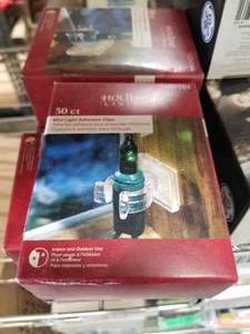 lot 313 image: Christmas light hooks - 8 plus boxes