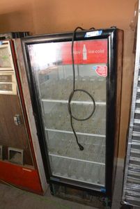 lot 28 image: Coca-Cola Refrigerator Model VR12