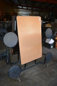 lot 40 image: Uniframe Fold-Up Table with 8-Person Seating