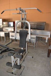 lot 33 image: Nordicflex Ultra Lift Weight Machine with 4 Bar Linkage System