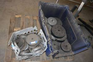 lot 31 image: Free Weight Discs, Please Preview