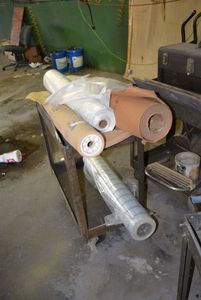 lot 91 image: Paper and Plastic Rolls