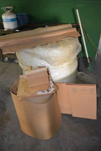 lot 96 image: ShippingPacking Supplies Paper Rolls and Heatseal Envelopes and More