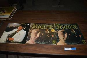 lot 5 image: Albums Michael Jacksons Thriller and The Doors Debut Album