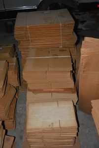 lot 188 image: Shipping Boxes 10x5x5, 8x8x7, 9x9x13-12