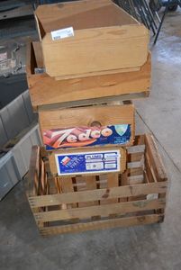 lot 169 image: Wooden Fruit Crates