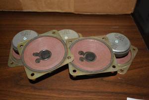 lot 177 image: Speaker Parts, 5 Total