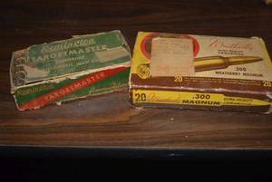 lot 180 image: Ammo Remington Targetmaster Smokeless Cartridges and Weatherby .300 Magnum Cartridges, see pictures