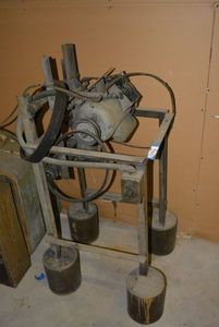 lot 156 image: Motor on Frame