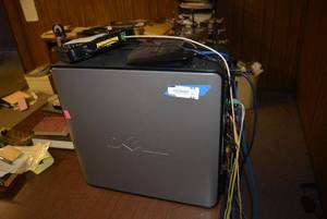 lot 66 image: Computer Lot Dell Harddrive, and Computer Speakers