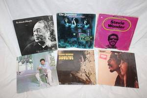 lot 112 image: Albums  Stevie Wonder, Ike and Tina Turner, The Supremes, Duke Ellington, Lionel Richie, and Dionne Warwick