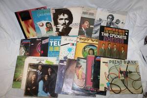 lot 114 image: Albums  Gordon Lightfoot, Jim Croce, The Crickets