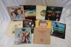 lot 125 image: Albums  Carpenters, Dan Fogelberg, Eddie Money, Seals and Croft