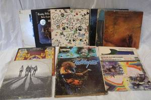 lot 128 image: Albums  Led Zeppelin, The Moody Blues, Joe Walsh
