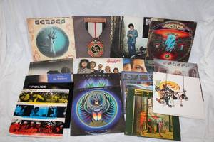 lot 132 image: Albums  Journey, The Police, ELO, Chicago