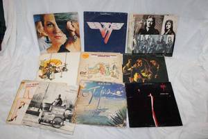 lot 126 image: Albums  Foreigner, Cheap Trick, Van Halen