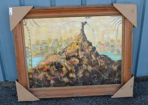 lot 2 image: Original Oil Painting signed by artist, with COA, see pictures
