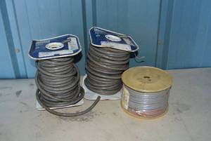 lot 7 image: 25 Conductor Unshielded Control & Audio Cable 22AWG, 3 Spools Total