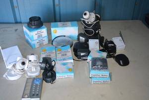 lot 29 image: Electronics USB Digital Video Converters, Motion Sensors, XCam2 Battery Packs, VCR Commander 2, Transceiver Modules