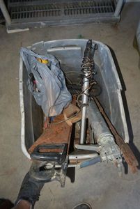 lot 38 image: Misc. Tools Hand Saws,