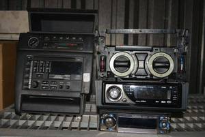 lot 68 image: Panasonic and Factory car stereo lot