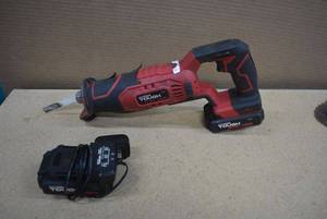 lot 96 image: Cordless Reciprocating Saw with Battery and Charger