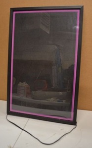 lot 114 image: Light-Up Display AdvertisingMenu Sign
