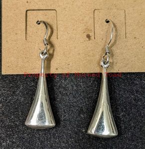 lot 26 image: Pair of Sterling Earrings.