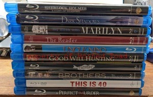 lot 58 image: Lot of 10 Blu-Ray Movies