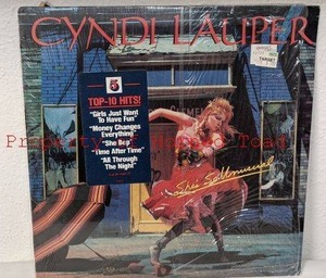 lot 37 image: Cindi Luper Vinyl Record LP