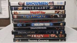 lot 49 image: Lot of 10 DVDs Movies.