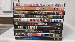 lot 50 image: Lot of 10 DVDs Movies.