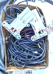 lot 120 image: Box of Tributaries Audio or Video Cables.