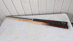 lot 126 image: Five Pool Sticks One Money Different Material and Brands