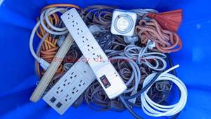 lot 114 image: Extension Cords and Power Strips