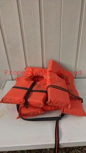 lot 94 image: Three Adult Life Vest