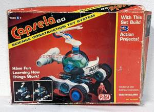 lot 102 image: Vintage Capsela 60 Science Construction System RARE