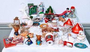 lot 129 image: Christmas Ornaments such as Marvel the Incredible Hulk, Harry Potter, Bugs Bunny and much much more.